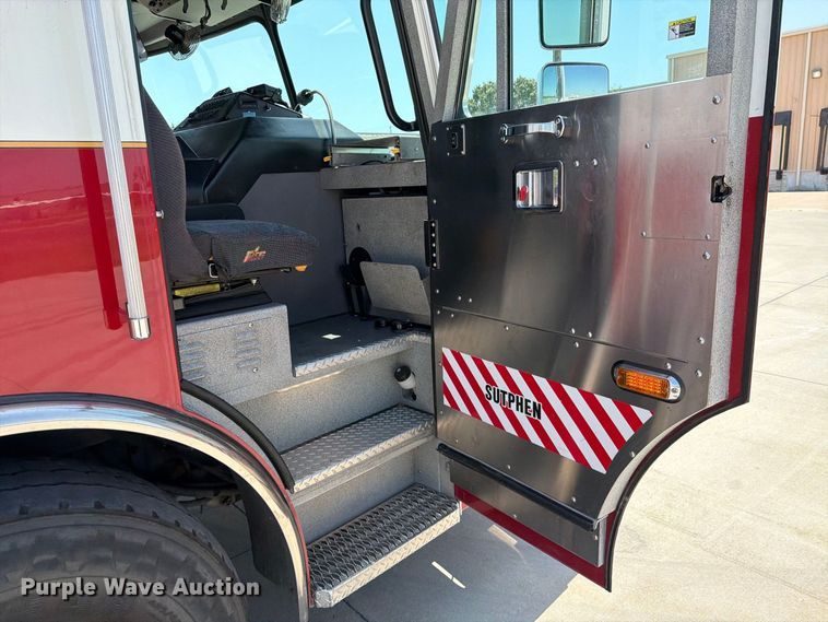 image for item ET4108 2011 Sutphen SL75 ladder fire truck