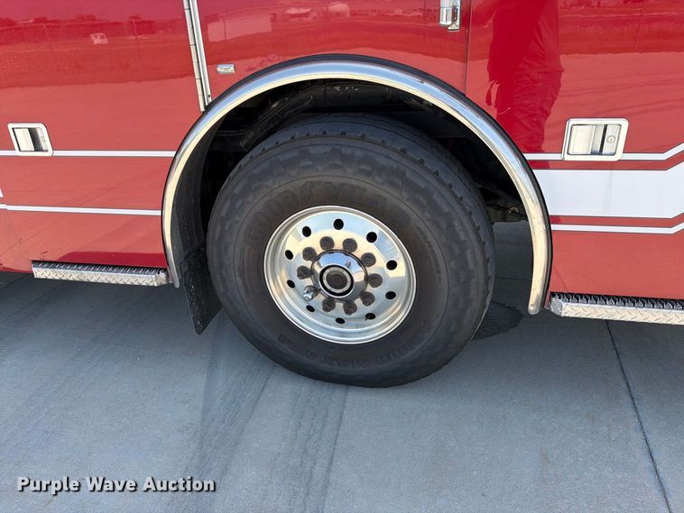 image for item ET4108 2011 Sutphen SL75 ladder fire truck