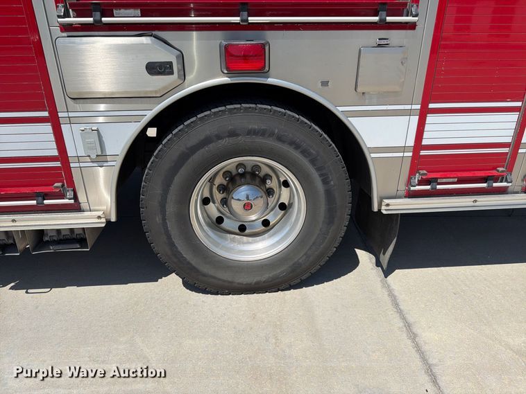 image for item ET4108 2011 Sutphen SL75 ladder fire truck