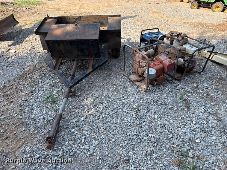 image for item ET6478 Shop built welding trailer
