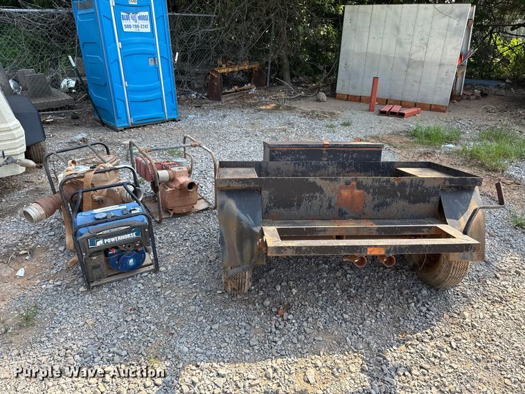 image for item ET6478 Shop built welding trailer