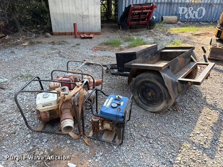 image for item ET6478 Shop built welding trailer