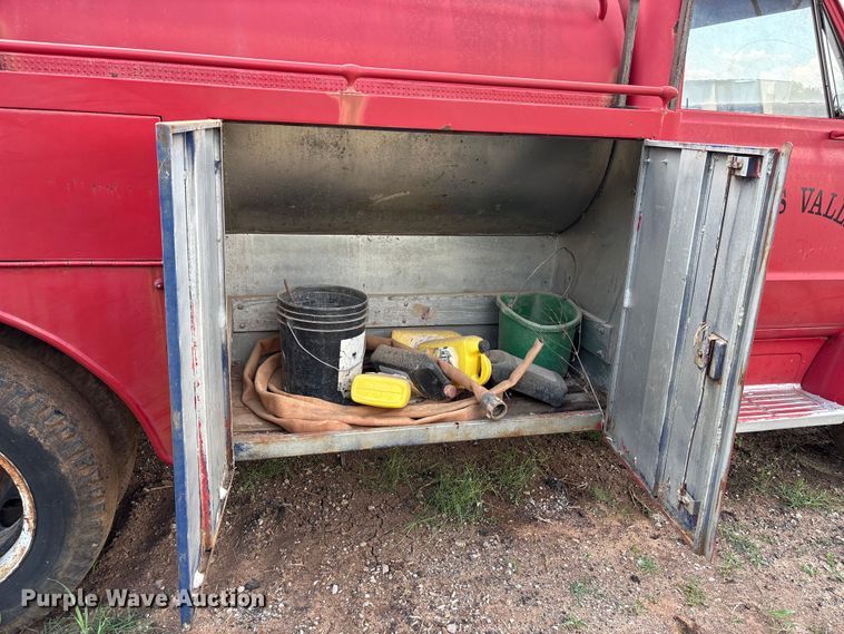 image for item ET6492 1968 Chevrolet C50 pumper fire truck