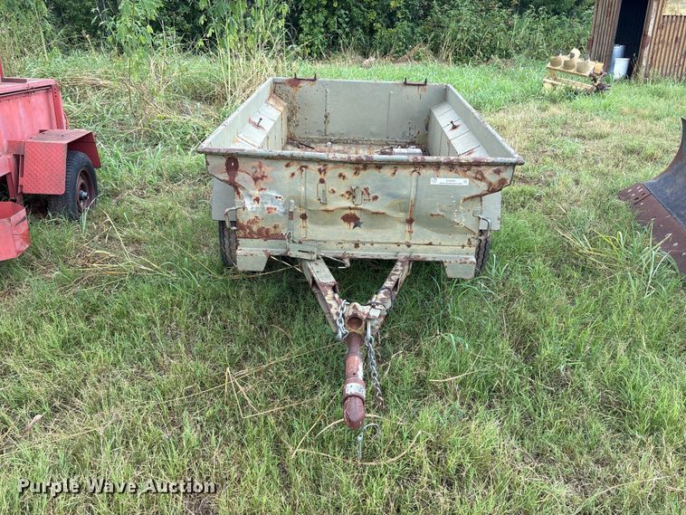 image for item ET6495 1966 Johnson Furnace Co. M416 utility trailer