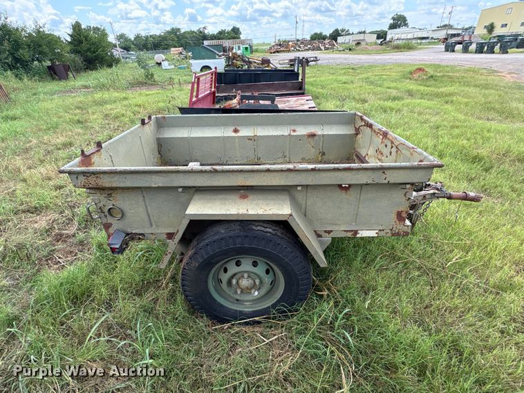 image for item ET6495 1966 Johnson Furnace Co. M416 utility trailer