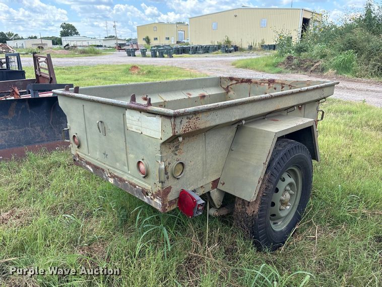 image for item ET6495 1966 Johnson Furnace Co. M416 utility trailer