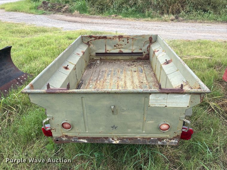 image for item ET6495 1966 Johnson Furnace Co. M416 utility trailer