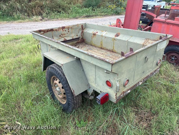 image for item ET6495 1966 Johnson Furnace Co. M416 utility trailer