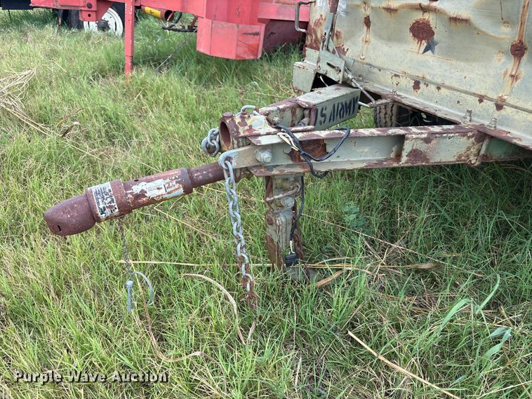 image for item ET6495 1966 Johnson Furnace Co. M416 utility trailer