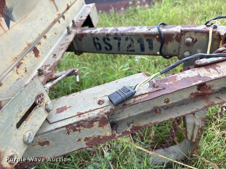 image for item ET6495 1966 Johnson Furnace Co. M416 utility trailer