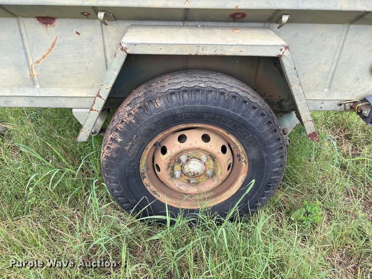 image for item ET6495 1966 Johnson Furnace Co. M416 utility trailer