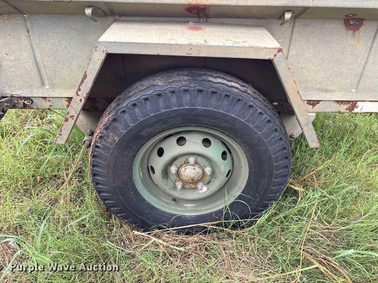 image for item ET6495 1966 Johnson Furnace Co. M416 utility trailer