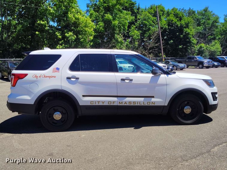 image for item EW1039 2016 Ford Explorer Police Interceptor SUV
