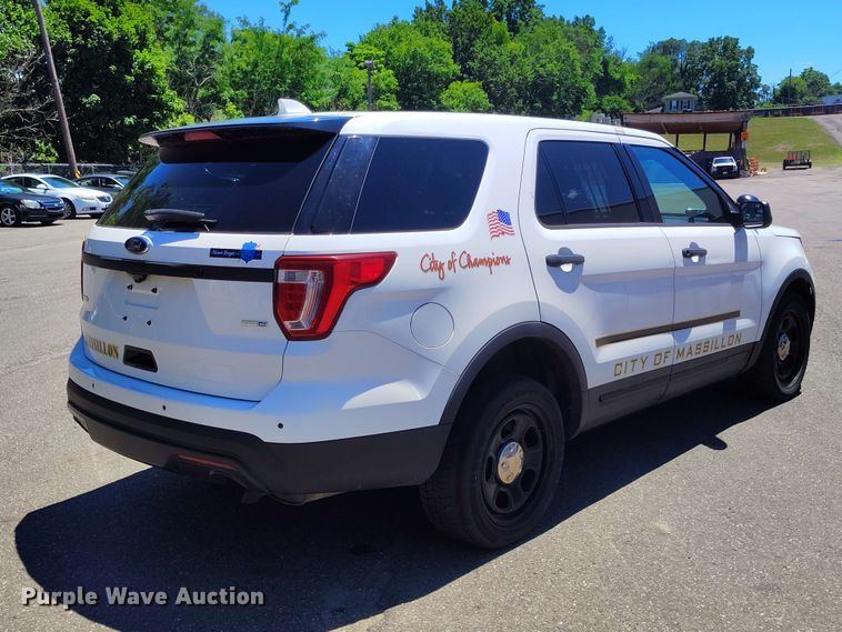 image for item EW1039 2016 Ford Explorer Police Interceptor SUV