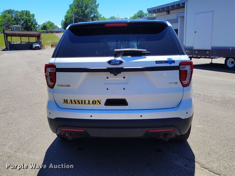 image for item EW1039 2016 Ford Explorer Police Interceptor SUV