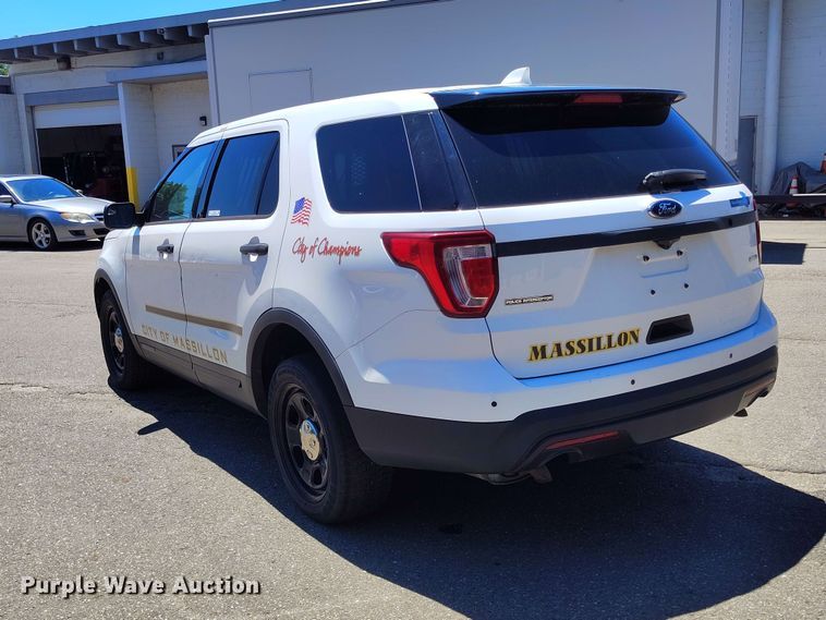 image for item EW1039 2016 Ford Explorer Police Interceptor SUV
