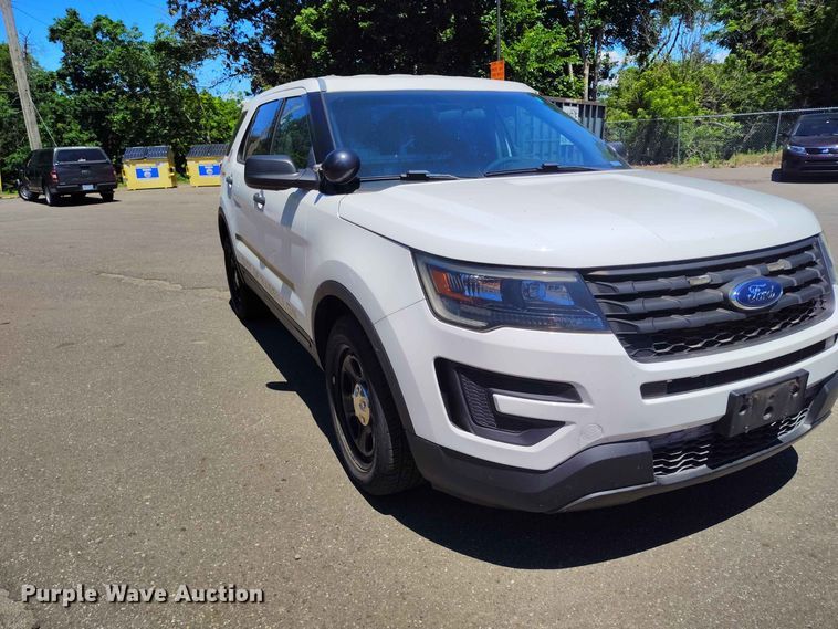 image for item EW1039 2016 Ford Explorer Police Interceptor SUV