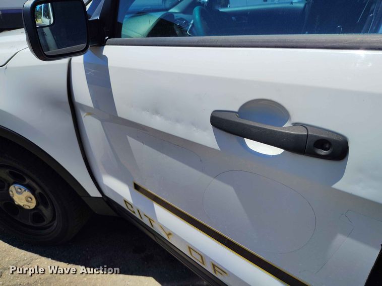 image for item EW1039 2016 Ford Explorer Police Interceptor SUV