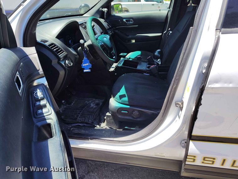 image for item EW1039 2016 Ford Explorer Police Interceptor SUV