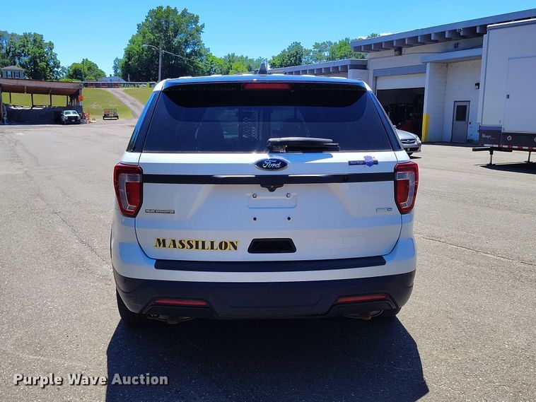image for item EW1040 2018 Ford Explorer Police Interceptor SUV