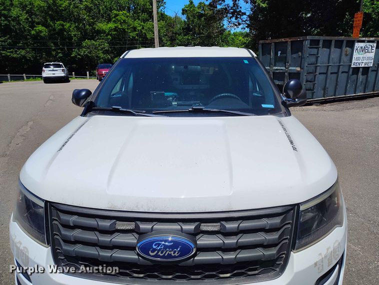 image for item EW1040 2018 Ford Explorer Police Interceptor SUV