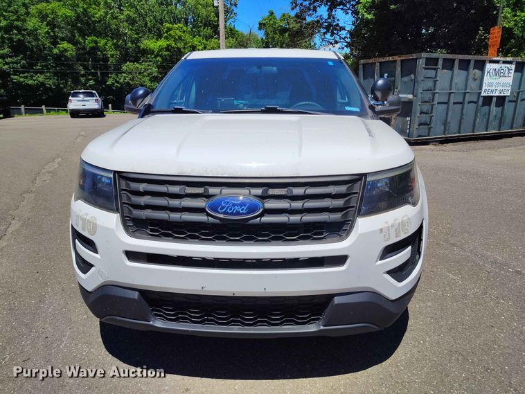image for item EW1040 2018 Ford Explorer Police Interceptor SUV