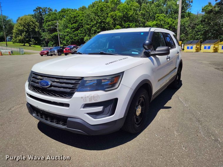 image for item EW1040 2018 Ford Explorer Police Interceptor SUV