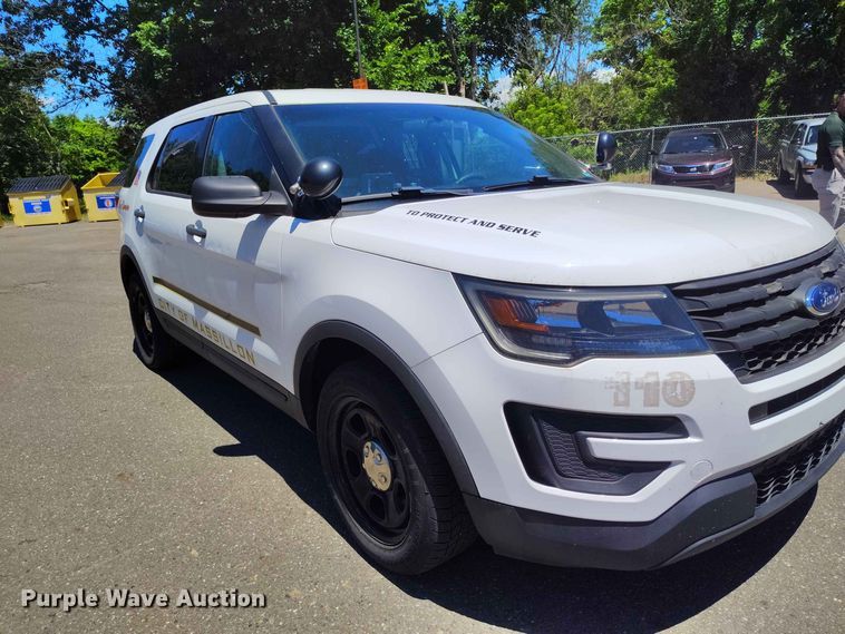 image for item EW1040 2018 Ford Explorer Police Interceptor SUV