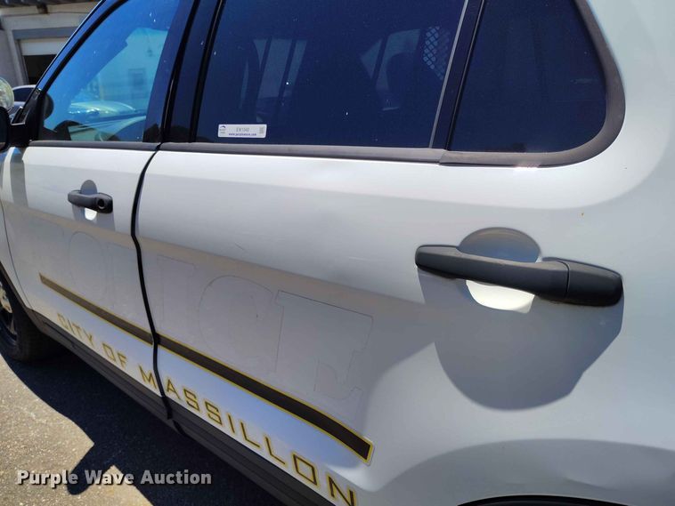 image for item EW1040 2018 Ford Explorer Police Interceptor SUV