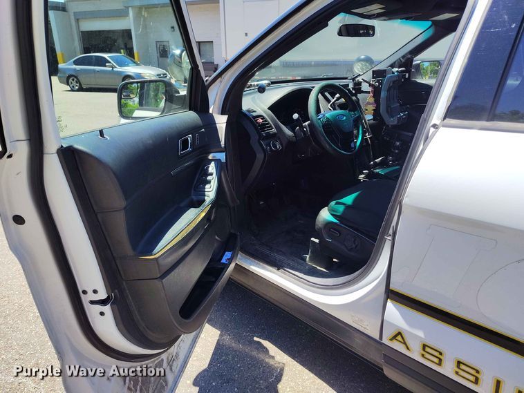 image for item EW1040 2018 Ford Explorer Police Interceptor SUV