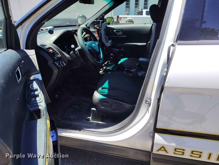 image for item EW1040 2018 Ford Explorer Police Interceptor SUV