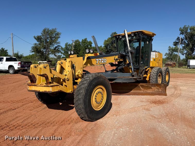 2007 John Deere 772D motor grader