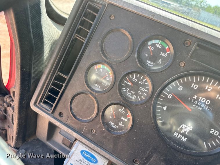 image for item EW4110 1998 Mack CH600 semi truck