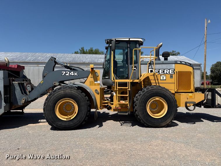 image for item EW4112 2012 John Deere 724K wheel loader