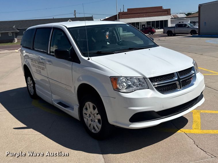 image for item EW4980 2015 Dodge Grand Caravan handicap accessible van