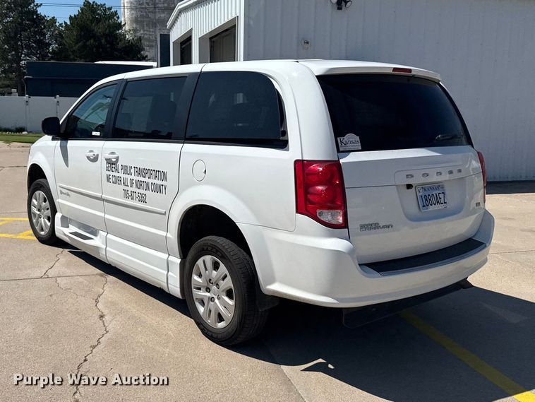 image for item EW4980 2015 Dodge Grand Caravan handicap accessible van