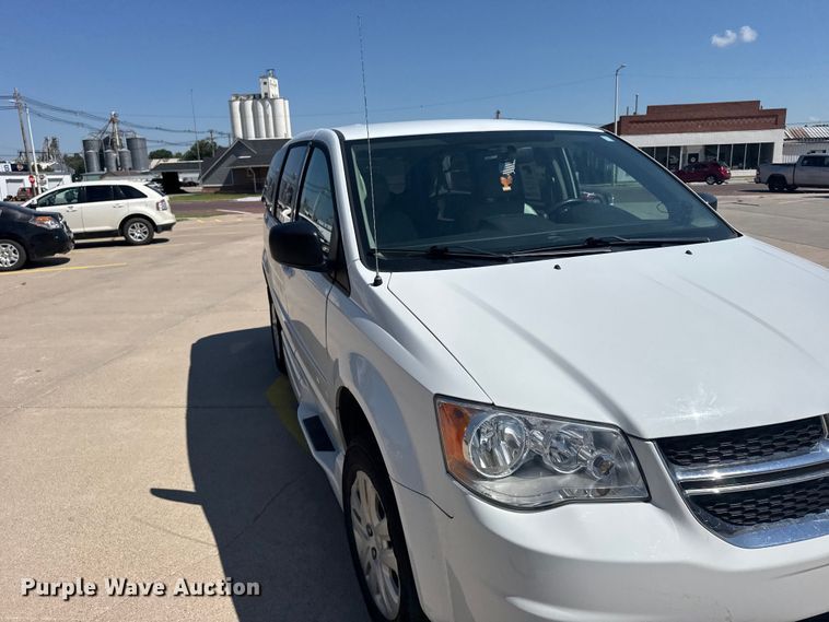 image for item EW4980 2015 Dodge Grand Caravan handicap accessible van