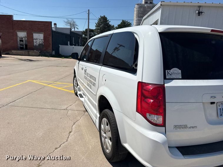 image for item EW4980 2015 Dodge Grand Caravan handicap accessible van
