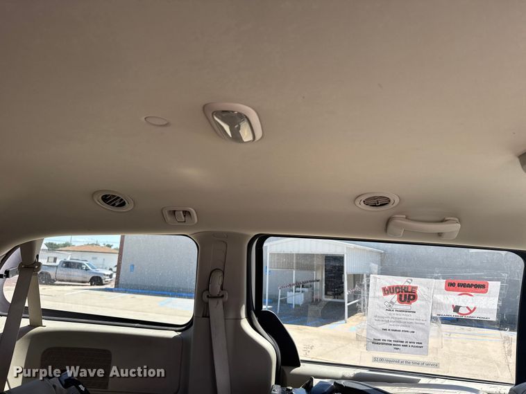 image for item EW4980 2015 Dodge Grand Caravan handicap accessible van
