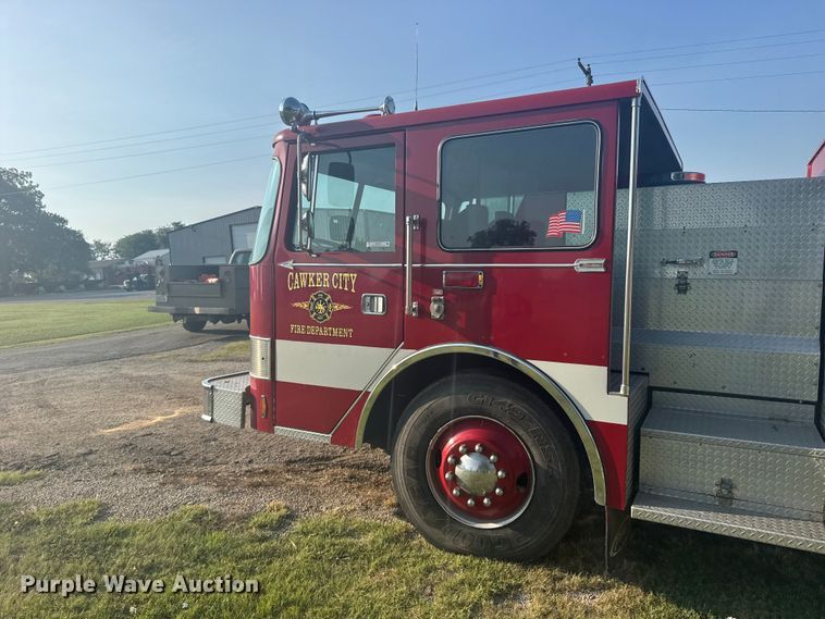 image for item EW4981 1988 Pierce Arrow  pumper fire truck