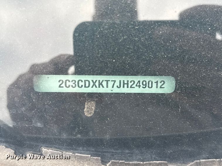 image for item EW4989 2018 Dodge Charger Police 