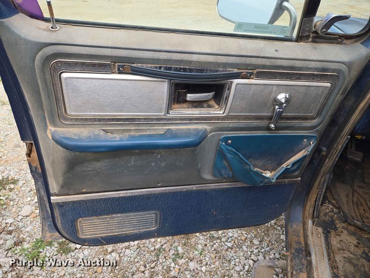 image for item EW8496 1980 GMC Sierra 35 Camper Special flatbed pickup truck