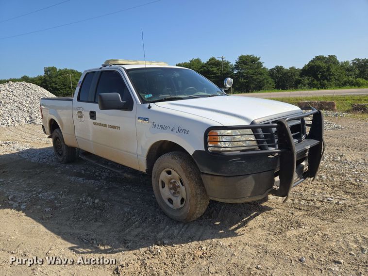 image for item EW8498 2007 Ford F150 Ext. Cab pickup truck