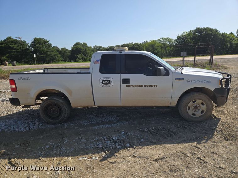 image for item EW8498 2007 Ford F150 Ext. Cab pickup truck