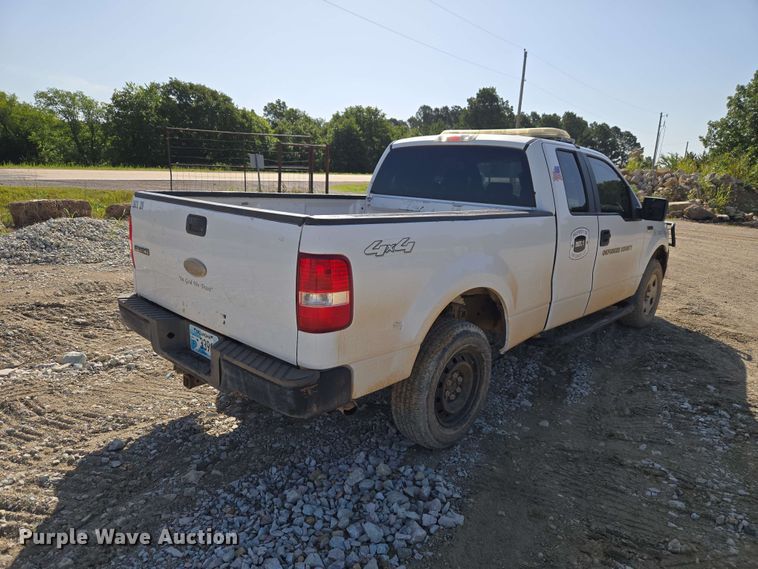 image for item EW8498 2007 Ford F150 Ext. Cab pickup truck