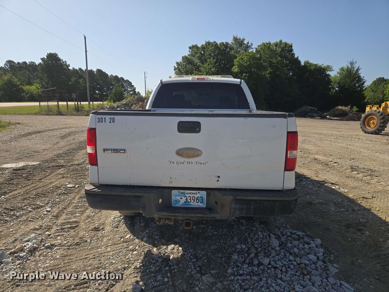 image for item EW8498 2007 Ford F150 Ext. Cab pickup truck