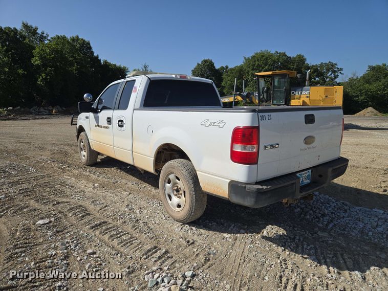 image for item EW8498 2007 Ford F150 Ext. Cab pickup truck
