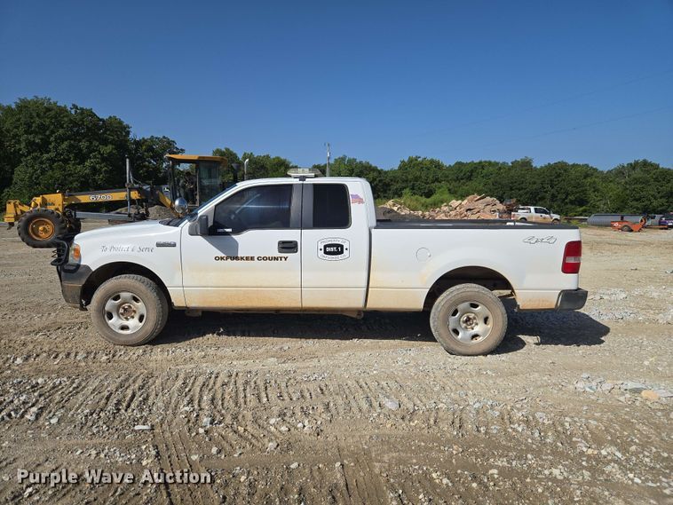image for item EW8498 2007 Ford F150 Ext. Cab pickup truck