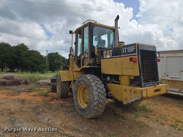 image for item EW8502 1994 Caterpillar IT18F wheel loader