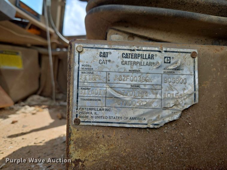 image for item EW8502 1994 Caterpillar IT18F wheel loader